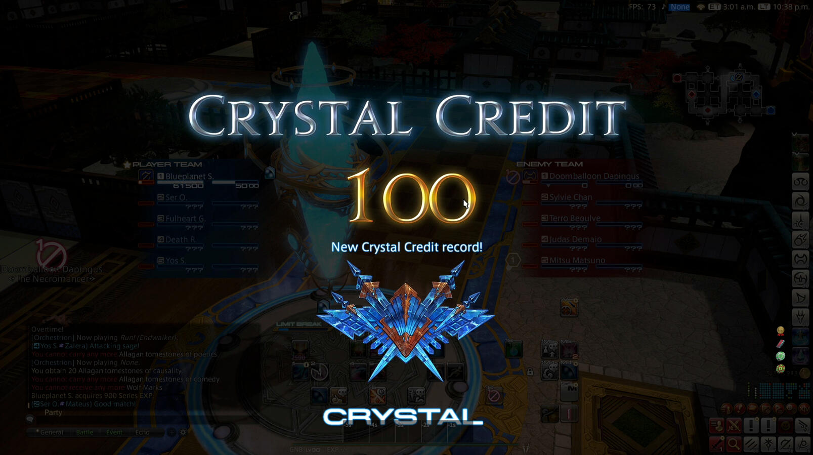 FINALLY CRYSTAL IN CC!!!